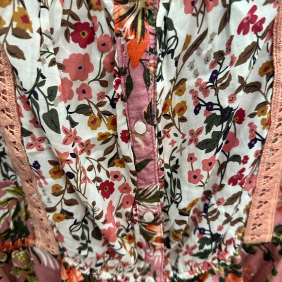 *NEVER WORN* Floral Print tank - Size L - by Tiny for Anthropologie - Picture 2 of 4